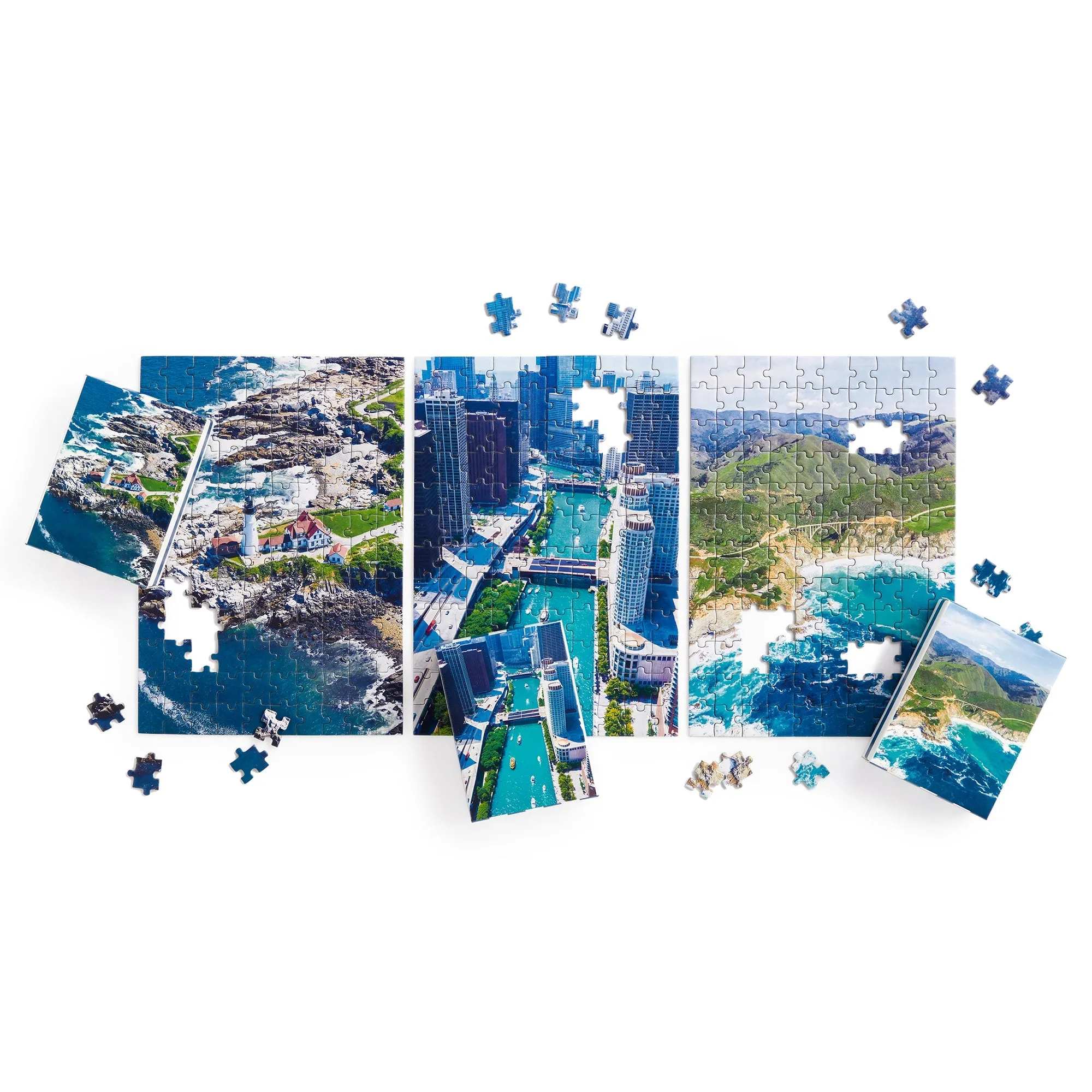 Gray Malin The USA Aerials 3-in-1 Puzzle Set