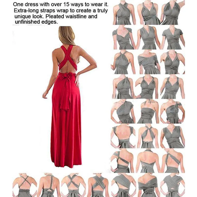 The Wonder Dress,  20  ways to wear One dress!  (Regular, US 6 - Plus 16W)